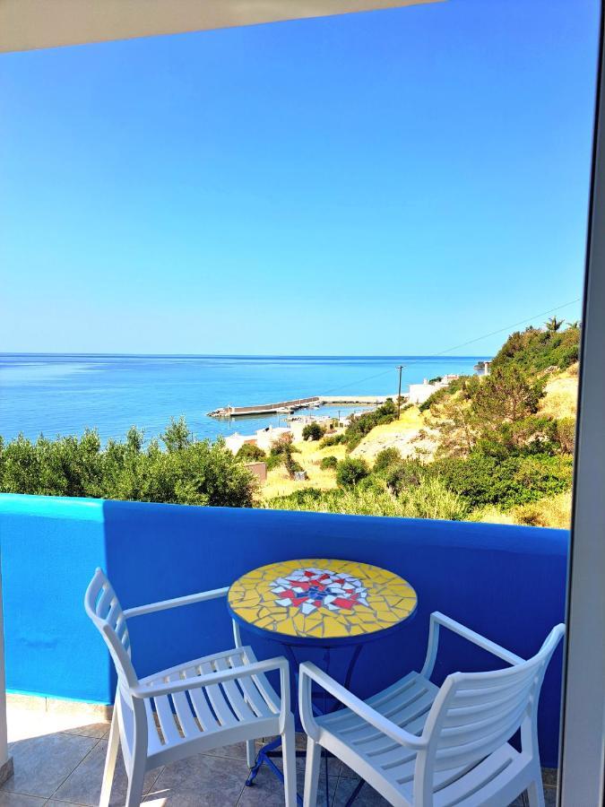 Panorama Melina Apartments Kastri  ภายนอก รูปภาพ